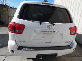 2008 TOYOTA SEQUOIA LIMITED WHITE 5.7L AT 2WD Z18047
